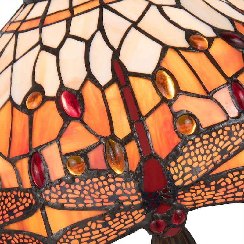 Buy Orange Dragonfly Medium Tiffany Lamp Tiffany Lighting Direct