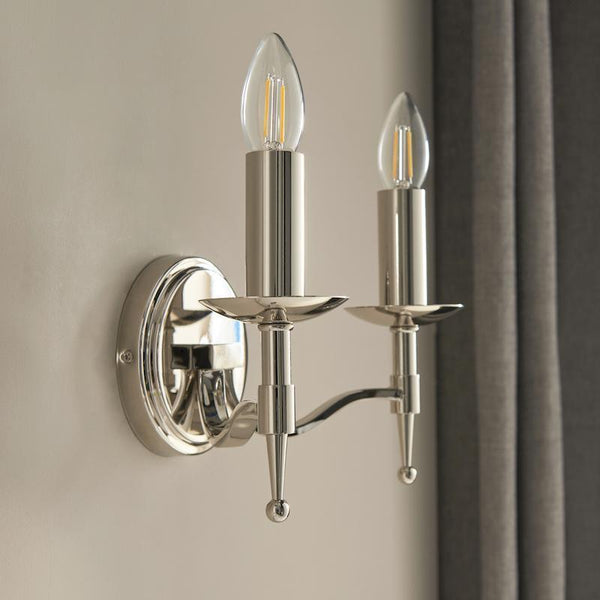 Stanford chrome Finish Double Wall Light CA1W2N