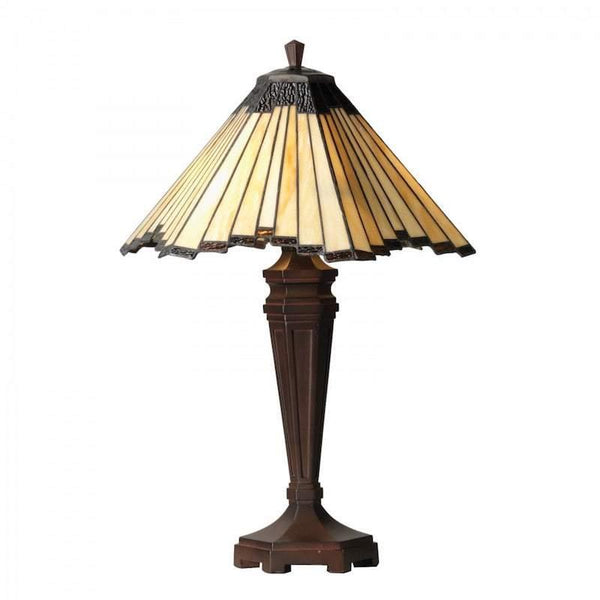 Feste Large Tiffany Table Lamp by Oaks Lighting