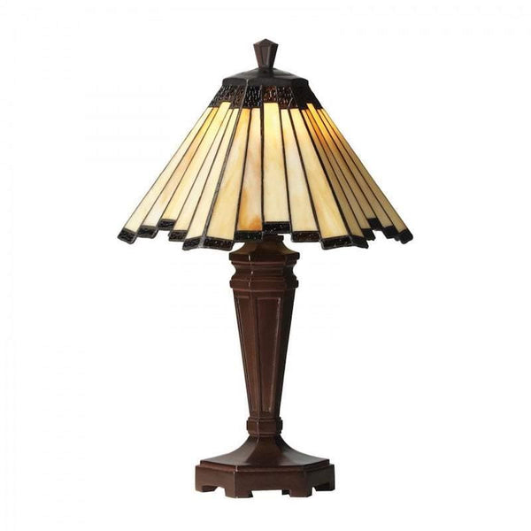 Feste Medium Tiffany Table Lamp by Oaks Lighting