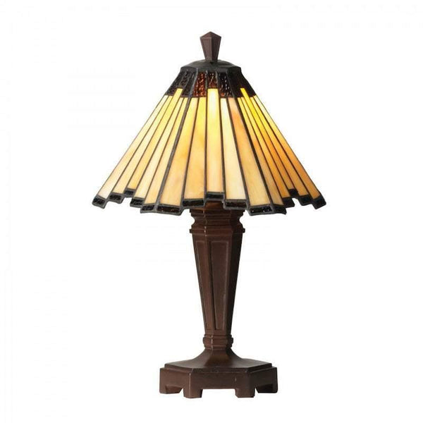 Feste Small Tiffany Table Lamp by Oaks Lighting