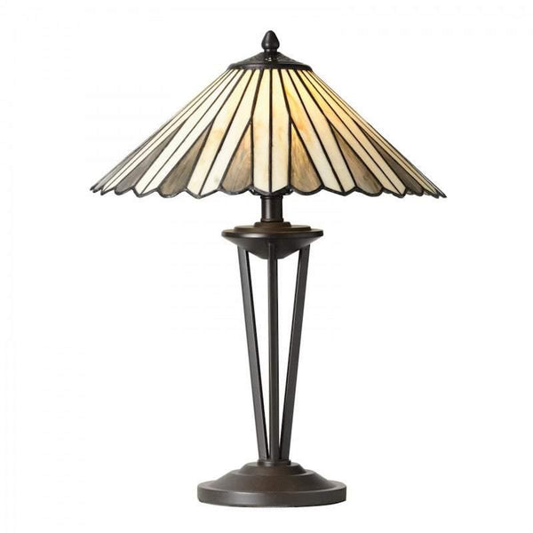 Regan Large Tiffany Table Lamp by Oaks Lighting