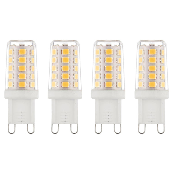 4 x G9 LED Non-Dimmable Light Bulb 2.3W Warm White