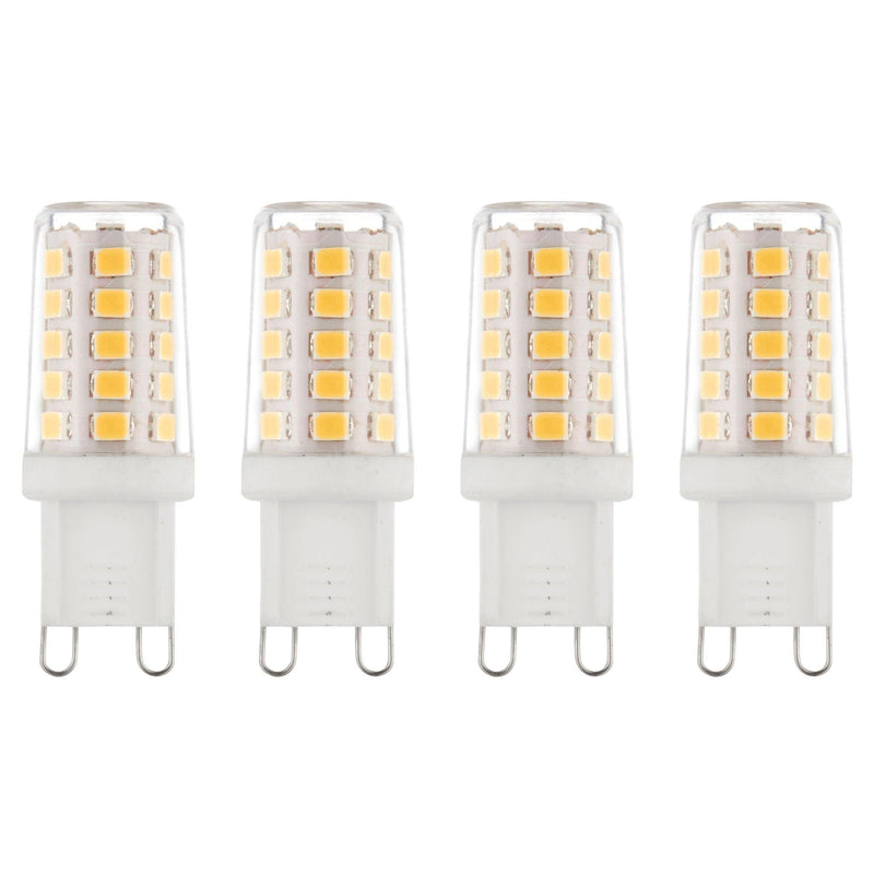 4 x G9 LED Non-Dimmable Light Bulb 2.3W Warm White