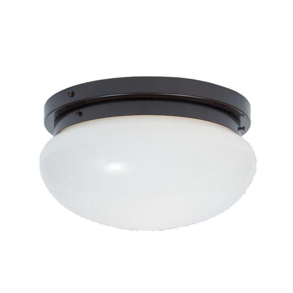Art Deco Flush & Semi Flush - Kansa Art Deco Bowl Flush Ceiling Light BOWL6394