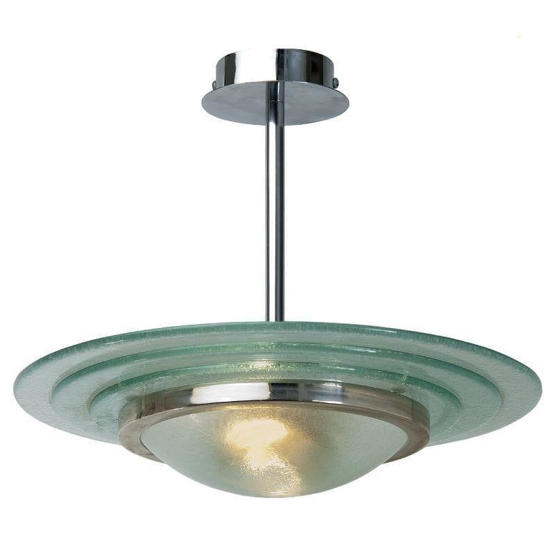 Art Deco Flush & Semi Flush - Kansa Astral Art Deco Semi Flush Ceiling Light ASTRAL42