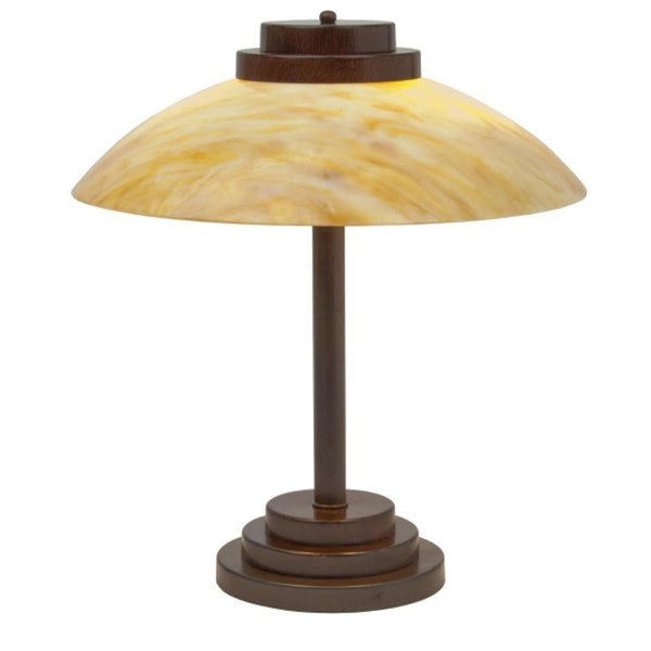 Art Deco Table Lamp - Kansa Stratton Antique Bronze Table Lamp STRATTON93