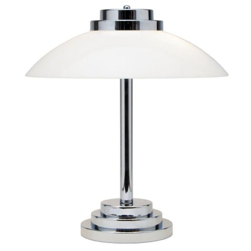 Art Deco Table Lamp - Kansa Stratton Chrome Table Lamp STRATTON57