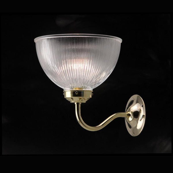 Art Deco Wall Light - Kansa Prismatic Brass Wall Light WALL247 1