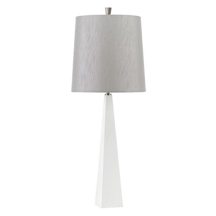 Elstead Ascent White Table Lamp  ASCENT/TL WHT 1