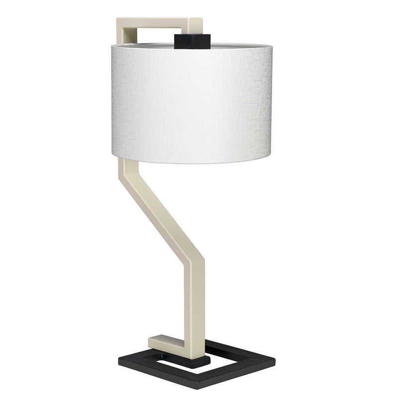 Axios Cream & Grey Table Lamp Elstead Lighting 5