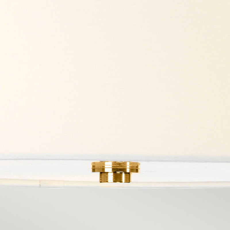 Elstead Falmouth 3 Light Semi Flush Gold Bathroom Light