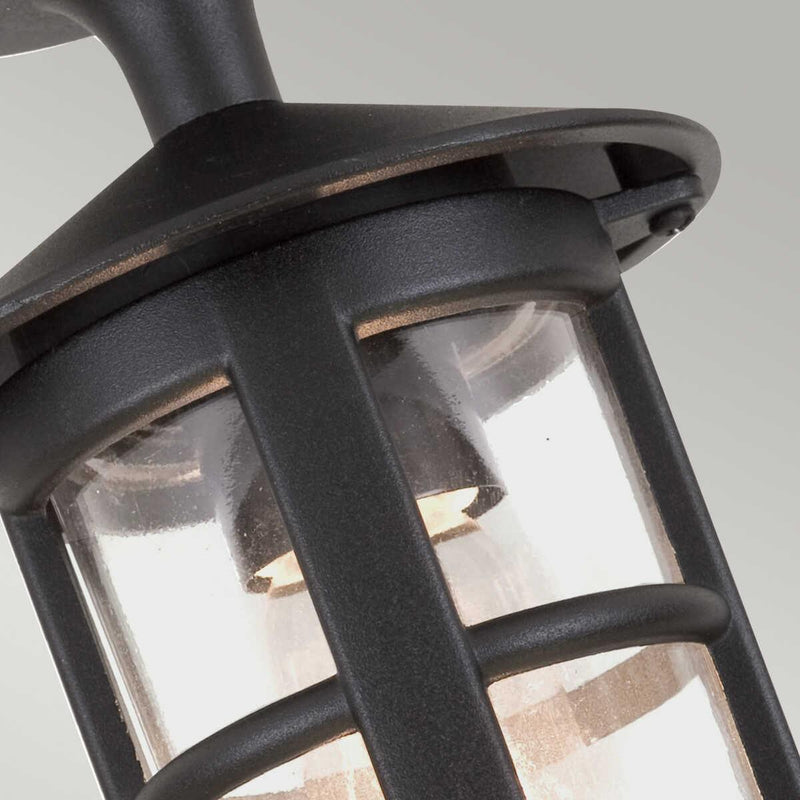 Elstead Hereford II Black Outdoor Porch Ceiling  Lantern
