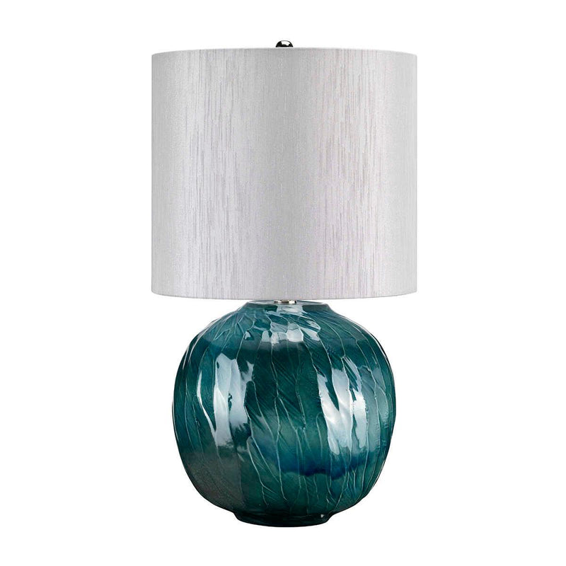 Blue Globe 1 Light Table Lamp Elstead Lighting 6