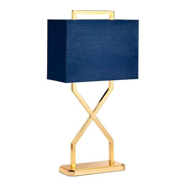 Elstead Lighting Cross Table Lamp - Polished Gold 1