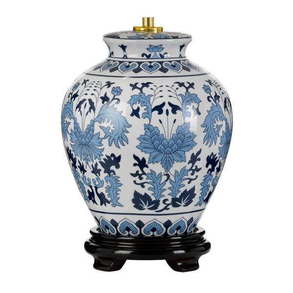 Linyi Blue & White Ceramic Table Lamp 