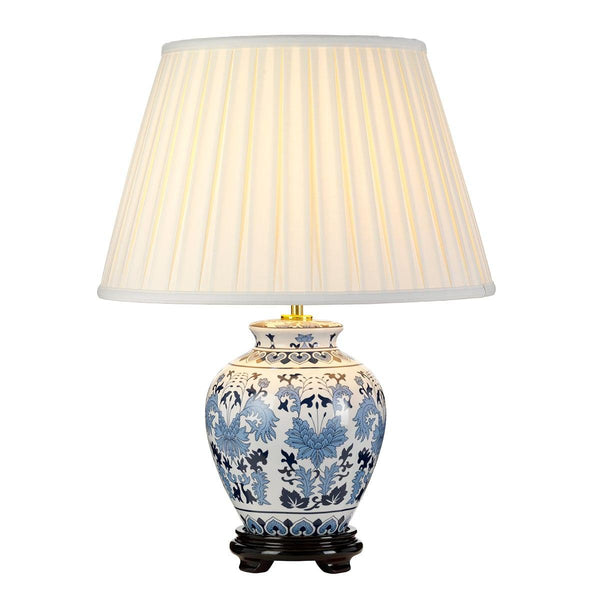 Linyi Blue & White Ceramic Table Lamp