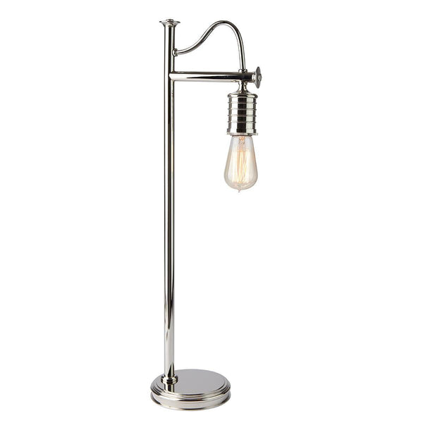 Douille 1 Light Polished Nickel Table Lamp Elstead Lighting 1