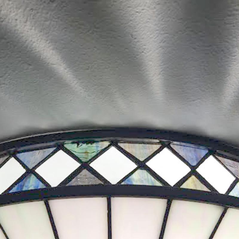 Interiors 1900 Fargo Flush Tiffany Ceiling Light