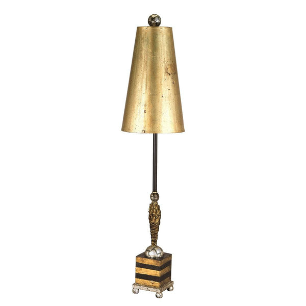 Flambeau Noma Luxe Black & Gold 1 Light Table Lamp 1