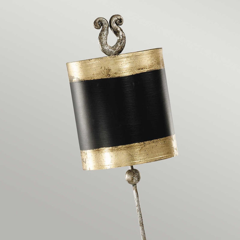 Flambeau Phoenician Gold & Black 1 Light Table Lamp 2