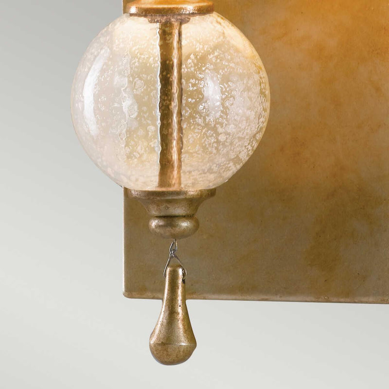 Traditional Wall Lights - Feiss Argento Wall Light FE-ARGENTO1 fixture close up