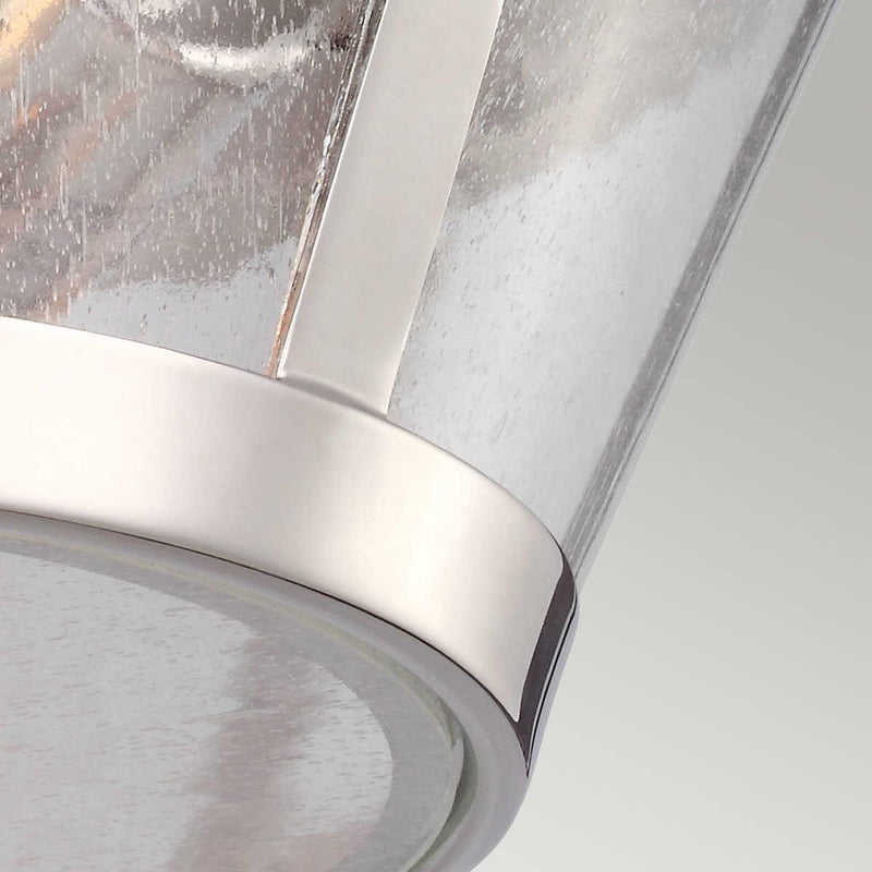 Feiss Harrow Flush Polished Nickel Ceiling Light image 5