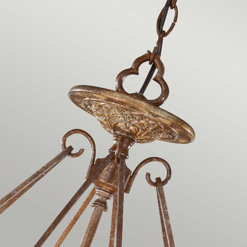 Feiss Marcella Bronze Pendant Ceiling Light-Elstead Lighting-5-Tiffany Lighting Direct