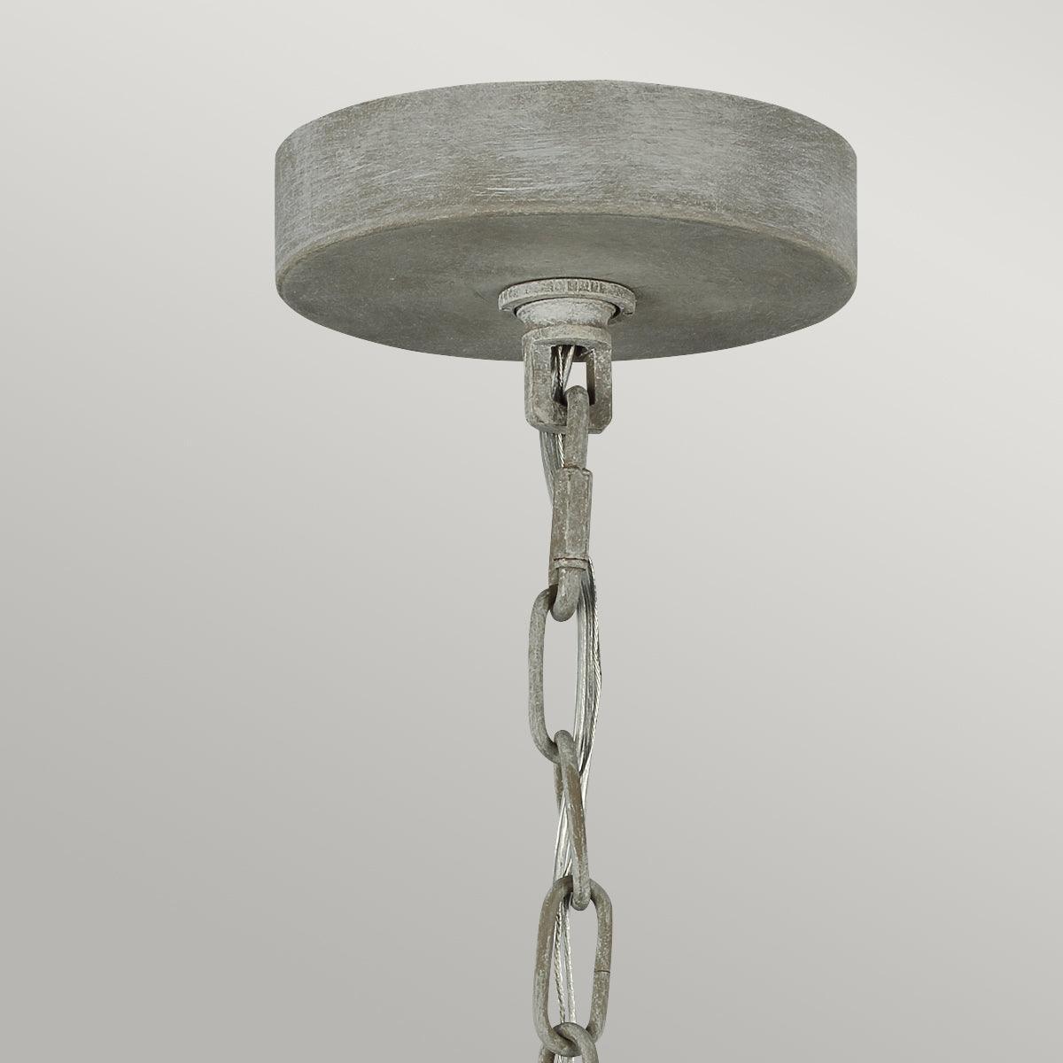 Feiss Maryville 9 Light Grey Chandelier-Elstead Lighting-2-Tiffany Lighting Direct