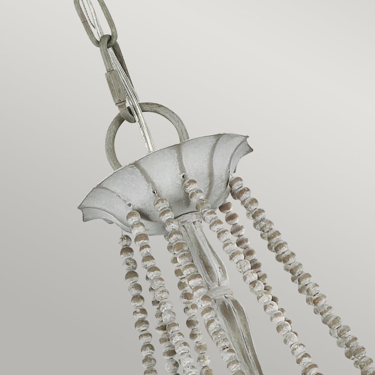 Feiss Maryville 9 Light Grey Chandelier-Elstead Lighting-3-Tiffany Lighting Direct