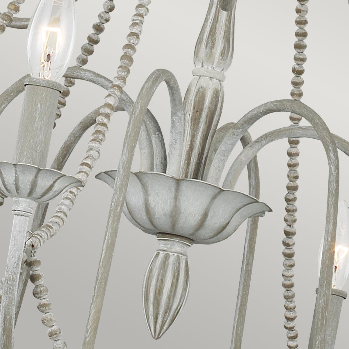 Feiss Maryville 9 Light Grey Chandelier-Elstead Lighting-5-Tiffany Lighting Direct