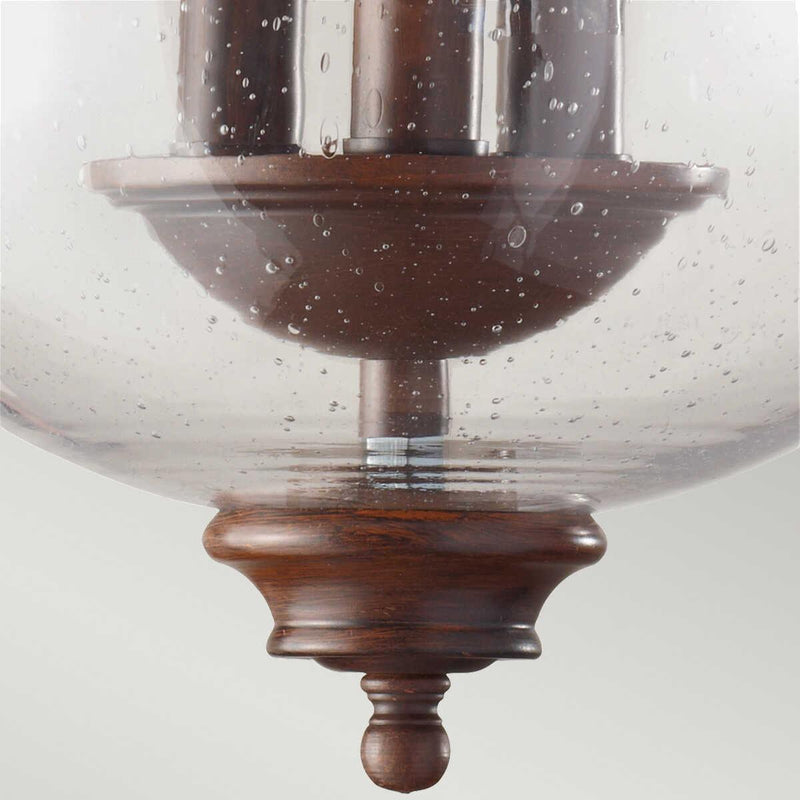 Feiss Pickering Bronze Semi-Flush/Duo-Mount Ceiling Light Image 7