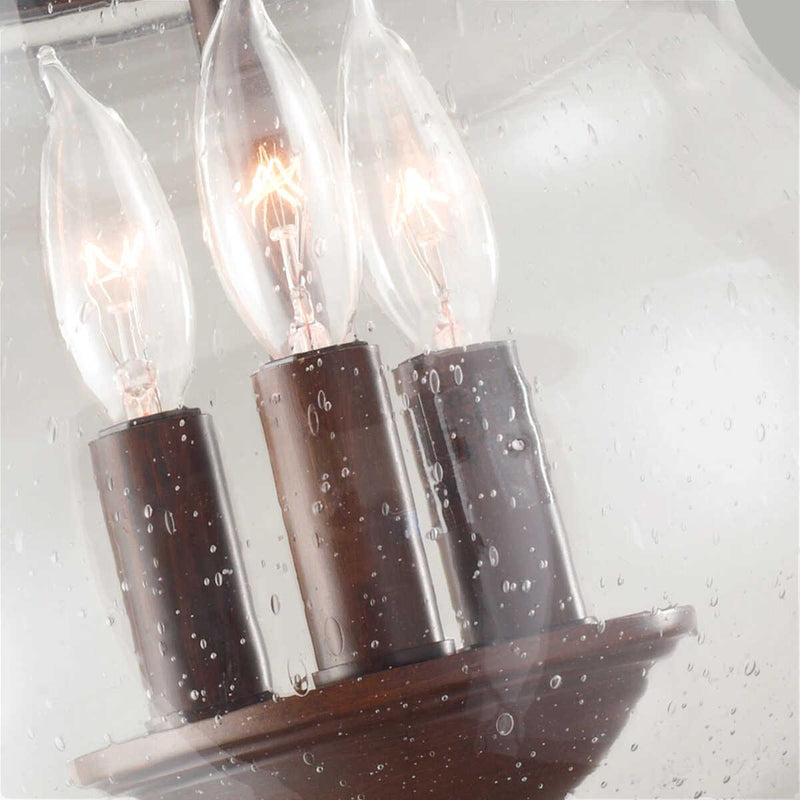 Feiss Pickering Bronze Semi-Flush/Duo-Mount Ceiling Light Image 8