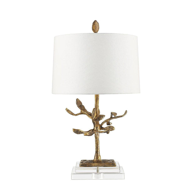 Gilded Nola Audubon Park 1 Gold Light Table Lamp Elstead 1