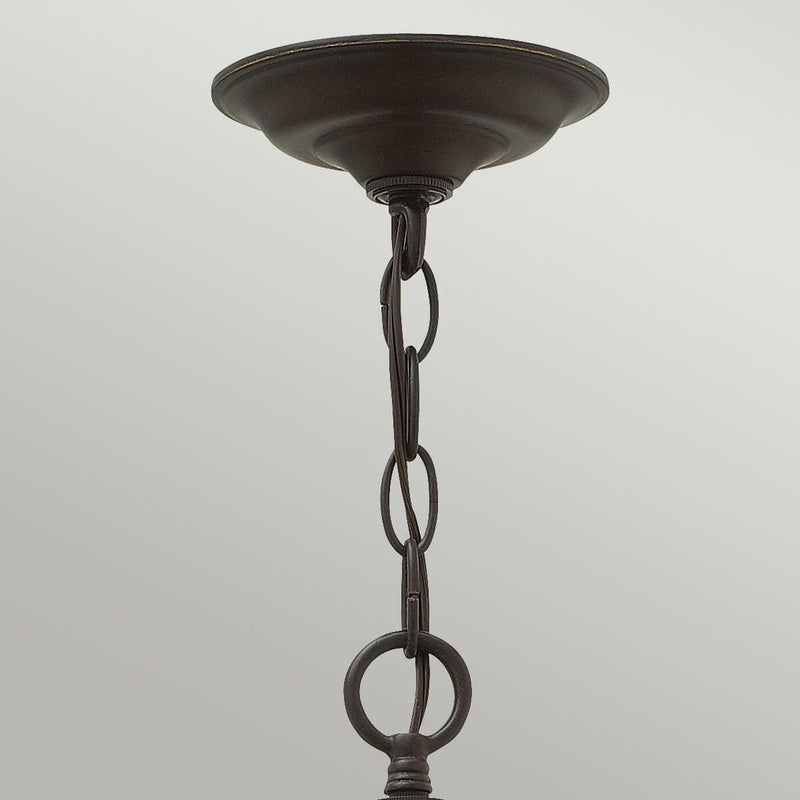 Hinkley Gentry Olde Bronze Medium 4 Light Ceiling Lantern