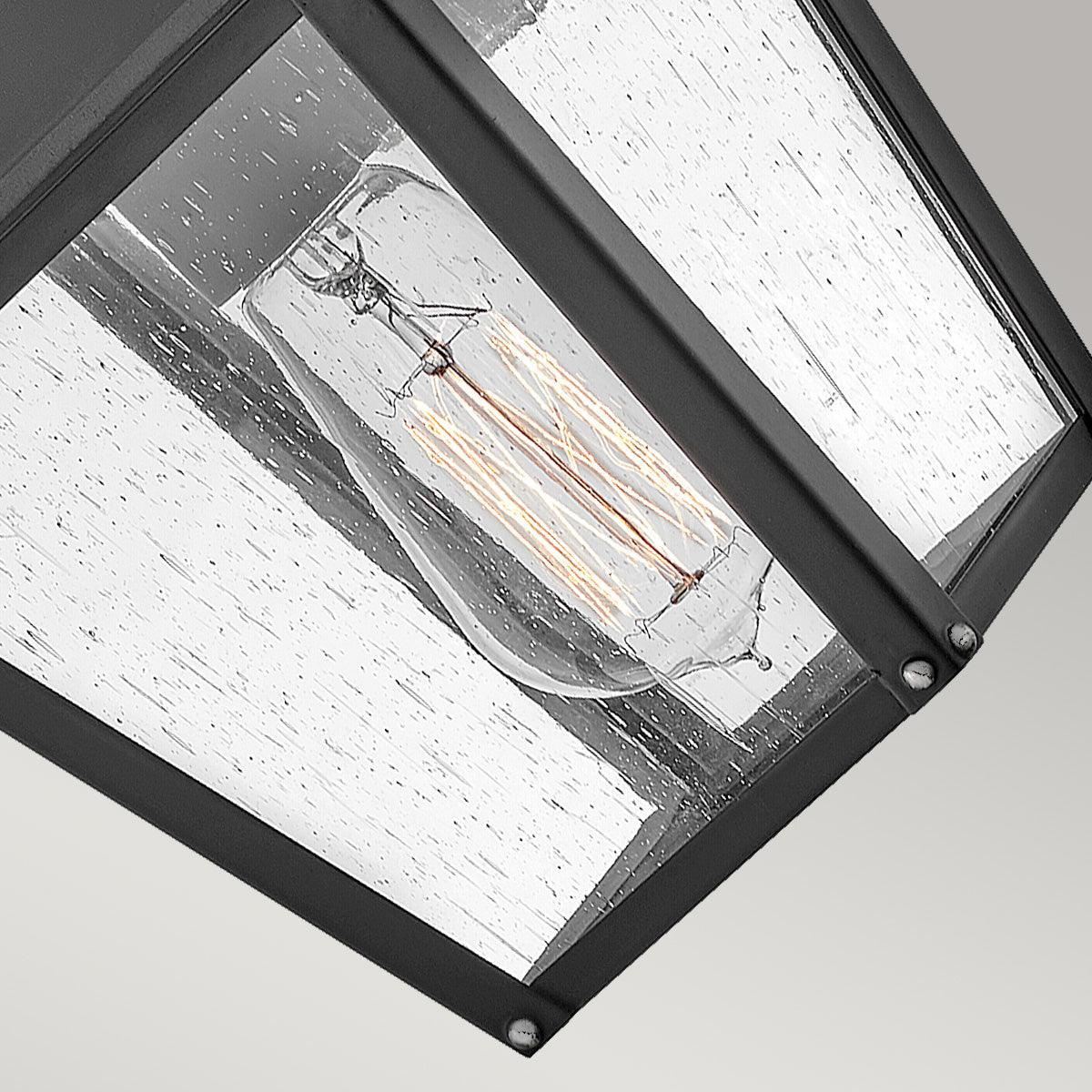 hinkley huntersfield 1 light small outdoor wall lantern Close Up