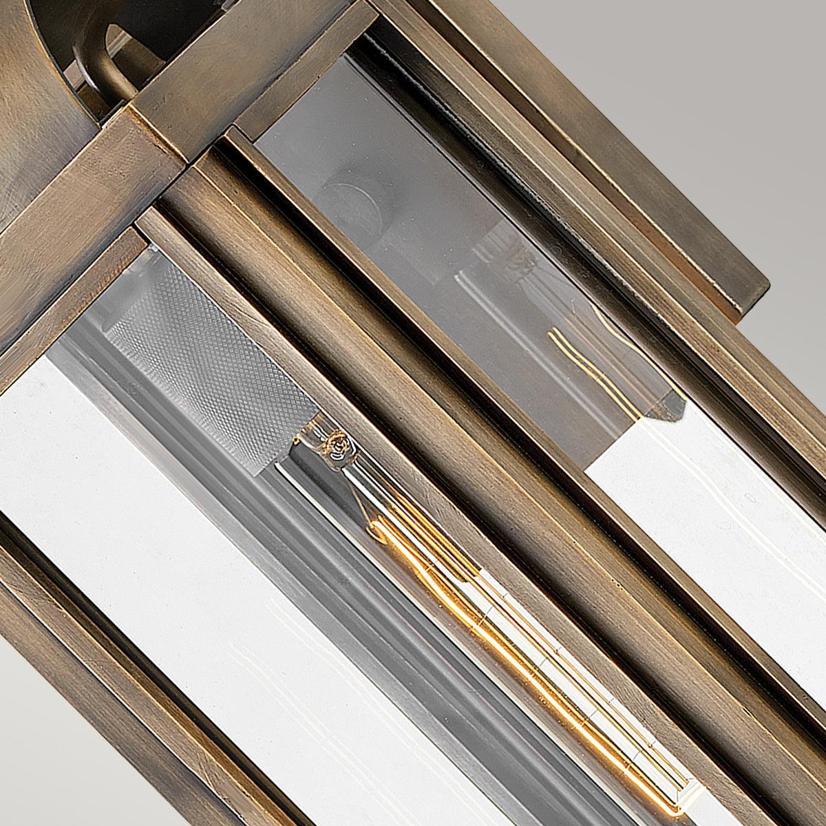 Hinkley Sag Harbor 1 Light Small Bronze Outdoor Wall Lantern Living Room Image