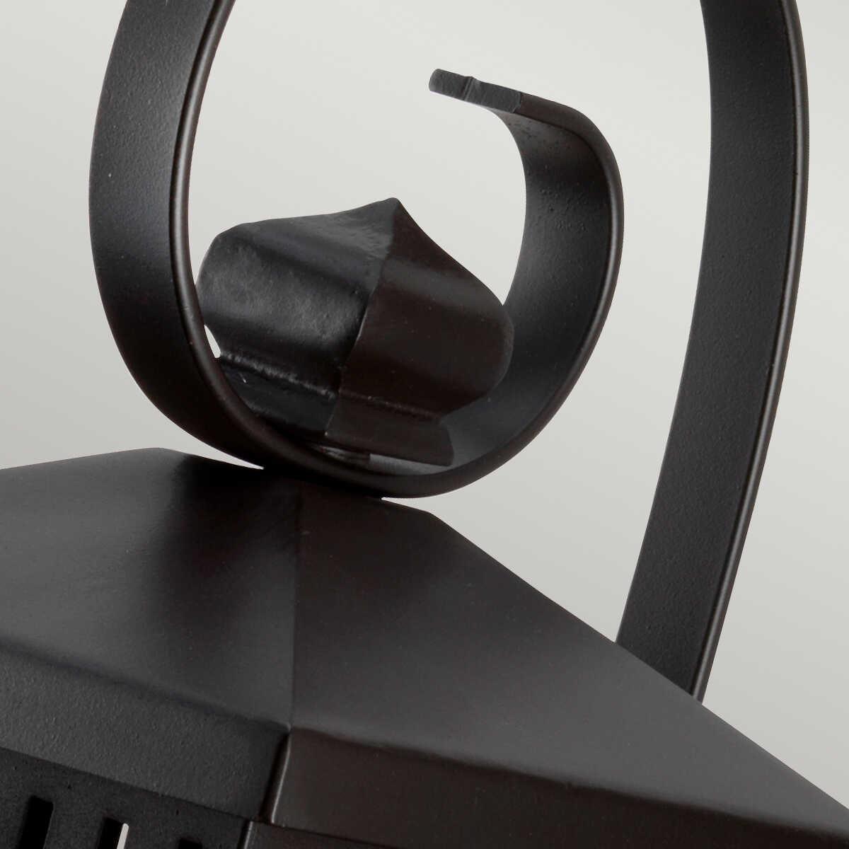 Elstead Hythe Old Bronze Finish Outdoor Wall Close up image