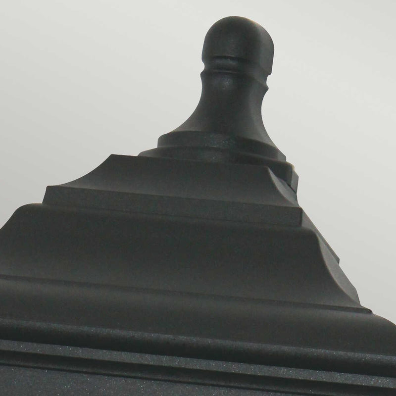 Elstead Kerry Black Outdoor Porch Ceiling  Wall Light