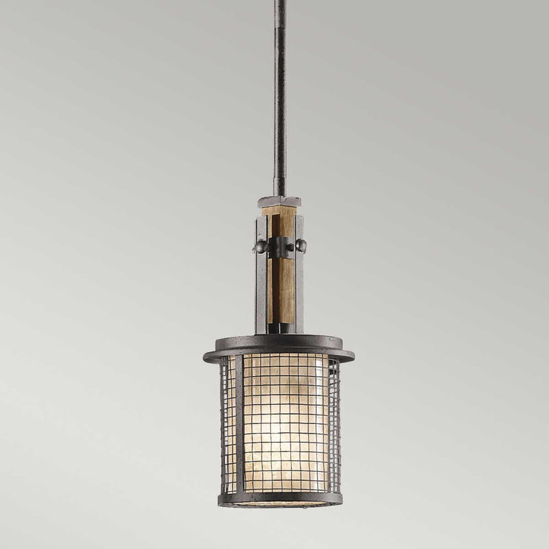 Kichler Ahrendale Mini Anvil Iron Pendant Ceiling Light