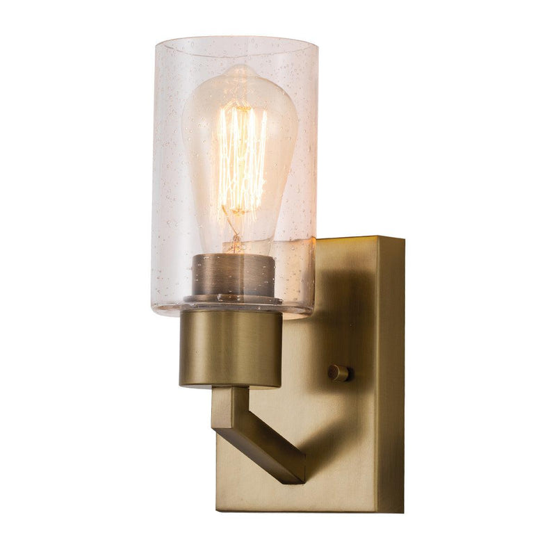 Kichler Deryn 1 Light Brass Wall Light image 1