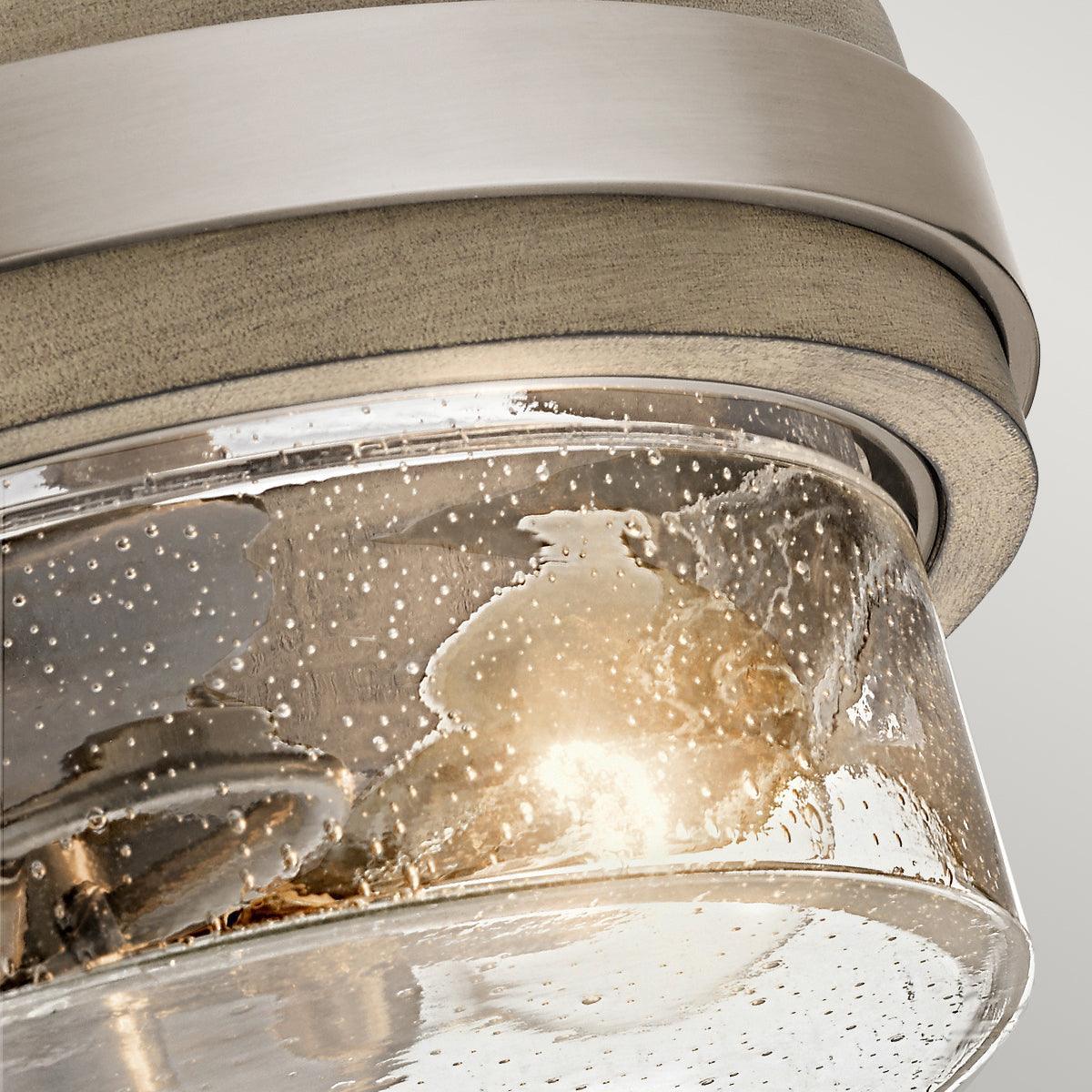 Kichler Grand Bank 2 Light Grey Ceiling Living Room Semi-Flush Image 2