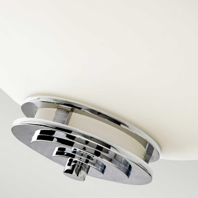 Kichler Hendrik 3 Light Semi Flush Chrome Bathroom Light
