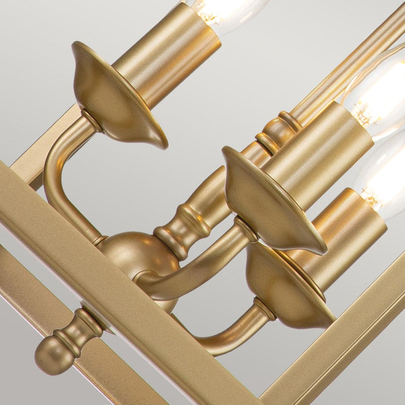 Kichler Larkin 3 Light Brass Medium Pendant