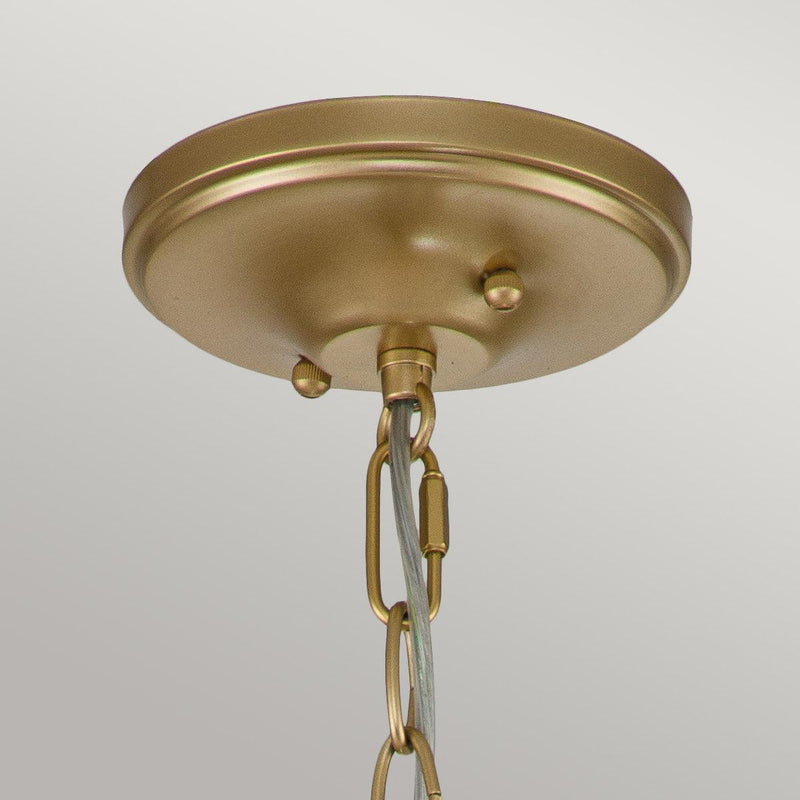 Kichler Larkin 2 Light Brass Small Ceiling Pendant