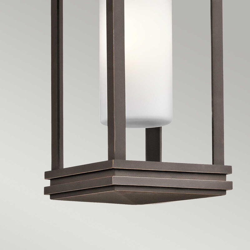 Kichler South Hope Rubbed Bronze Small Outdoor Pendant