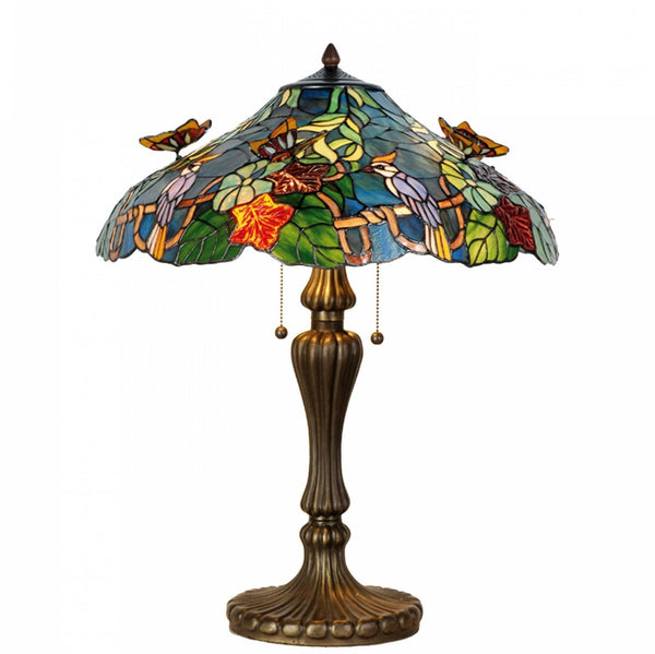 Large Tiffany Lamps - Axminster Tiffany Lamp