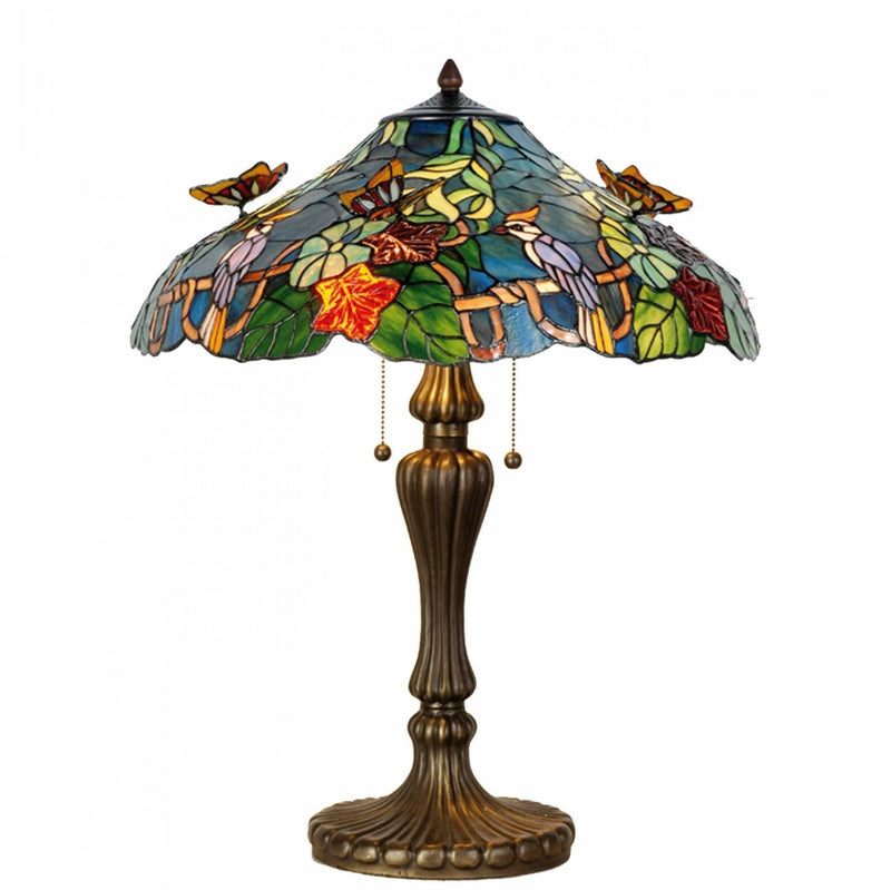 Large Tiffany Lamps - Axminster Tiffany Lamp