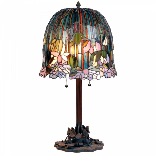 Large Tiffany Lamps - Iris Tiffany Lamp