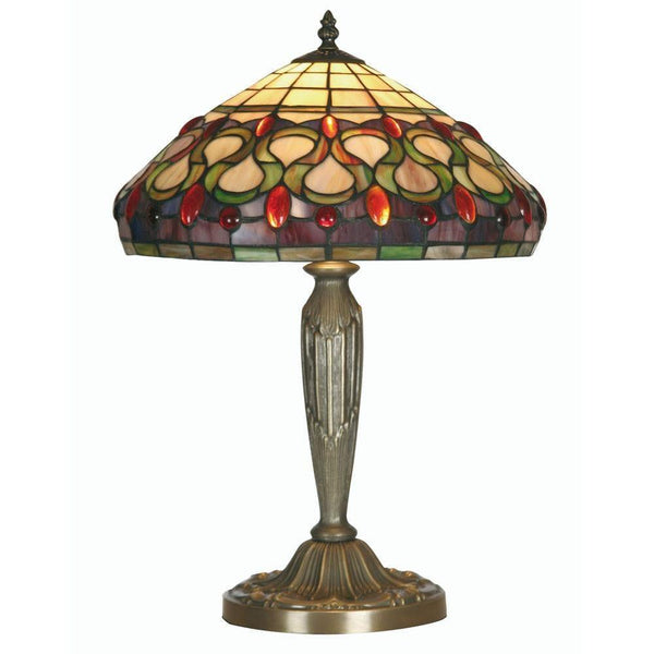 Large Tiffany Lamps - Oaks  Oberon Tiffany Lamp OT 1420/14TL